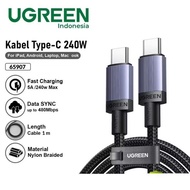 UGREEN - UGREEN USB CABLE C TO C 240W NYLON 1M