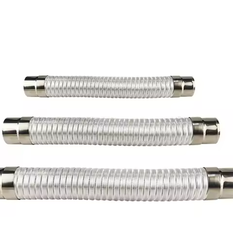 1m/1.5m length duct Ventilation fume hot air steam exhaust pipe Various Flexible 5cm-9cm diameter Ex