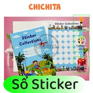 Print sticker books, reward stickers for students, CHICHITA school supplies