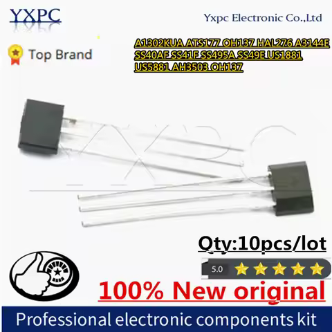 A1302KUA 02K ATS177 177 OH137 HAL276 A3144E 44E 3144 SS49E SS40AF 40AF 41F SS41F SS495A AH49E 49E US