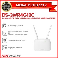 HIKVISION DS-3WR4G12C AC1200 4G LTE CAT4 DUAL BAND 2.4GHZ/5GHZ WIRELESS ROUTER