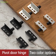 Piq302 Hidden Hinge CT Corner Black Double Round Head Plastic Magnetic Door Drawer Cabinet Catch Inv