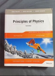 普通物理Principles of Physics 第十版原文書