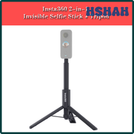 HSHAH Insta360 All-in-one Tripod For GO 2/One X2/One R/ONE X/ONE 2-in-1 Invisible Selfie Stick + Tripod Original Insta360 Accessories JNDJS