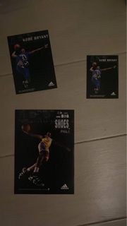 Kobe Adidas Crazy 8 初版廣告，postcard & sticker