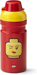 Room Copenhagen LEGO Iconic Girl Drinking Bottle - 13 oz - Fun and Practical Kids’ Water Bottle with