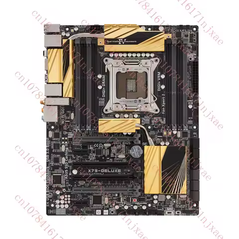FOR ASUS X79 DELUXE Motherboard Supports DDR3 LGA2011 64GB X79 2011 ATX standard.