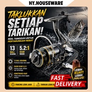TaffSPORT GHOTDA Spinning Fishing Reel 5.2:1 2000 - BK2000
