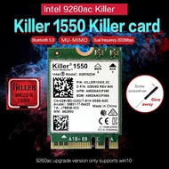 Killer 1650X 1550 1535AC  1545AC 1670x  AC WiFi6 wireless network card 5G Gigabit AX200 Bluetooth 5.
