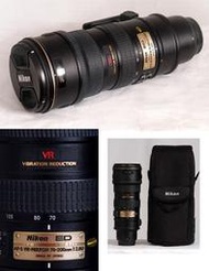 Nikon Nikkor 70-200mm f/2.8G AF-S VR not AF-S 80-200mm Canon pentax Minolta Sony