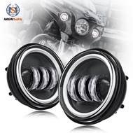 4.5 Inch LED Fog Light For Harley 30W Motorcycle Additional Decoration