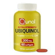 Qunol - Ubiquinol Active Coq10 Extra Strength 200 Mg. 60 Softgel 179875