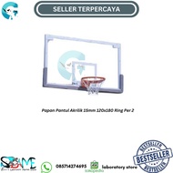 Papan Pantul Akrilik 15mm 120x180 Ring Per 2