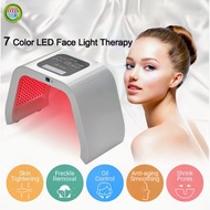 7 Color Pdt LED Face Red Light Therapy Facial Skin Care Acne Treatment Therapy Mask