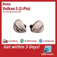 [🎶SG] DUNU VULKAN 2 (VULKAN II) 2DD + 6BA Hybrid Drivers IEMs