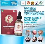 Serum Powerman Minyak Oles Mr. P Rahasia Besar dan Panjang 15ml 3x Terbukti Lebih Ampuh untuk Membes
