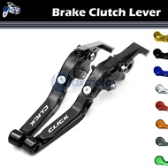 ก้านคลัตช์เบรกขยายพับได้6ขั้นสำหรับ Honda Click 160 Click160 (ไม่ใช่ ABS) อุปกรณ์เสริมรถจักรยานยนต์