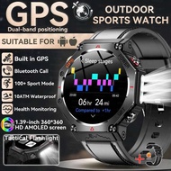 2025 New T-Rex 3 Ultra GPS Men 10ATM IP68 Waterproof Built-in Dual-band GNSS Compass Sport Smart Wat