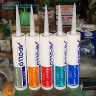 Keo Silicon Apollo A100 A300 A500 A600 đủ màu - Siêu bền dính chống thấm tốt