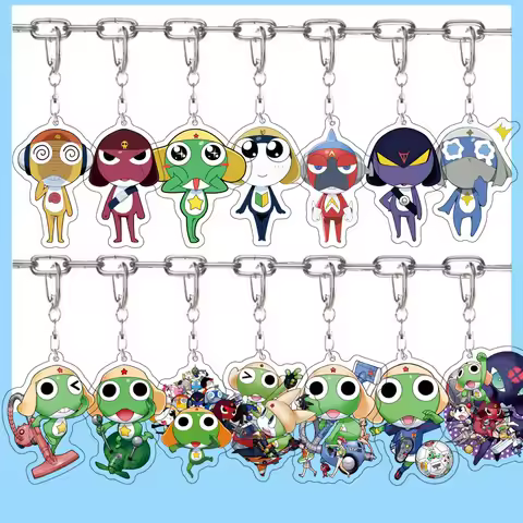 Sgt. Frog Keroro Gunso Acrylic Keychain 2026 Movie Bag Pendant Charm Gift Anniversary Hanging Orname