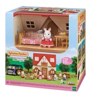 [Sylvanian Families]Red Roof Cosy Cottage Rabbit Figure House and Furniture