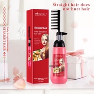 MOKERU Straight Hair Rebonding Cream Straightening Comb Krim Pelurus Rambut Pengikat Sikat Styling P