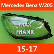 FOR Mercedes Benz W205 15-17   C180 C200 C260L C280 C300  HEADLAMP COVER  HEADLIGHT COVER  LENS HEAD