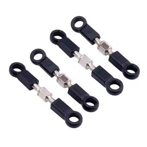 4Pcs HSP 02012 Front / Rear Linkages 10391 Steering Servos Upper Link For 1/10 RC Car Flying Fish 94