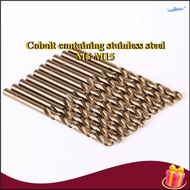 Drill Bit Straight Shank Twist Drill High Speed Steel Hand Electric Drill Superhard Alloy Drill Bit 