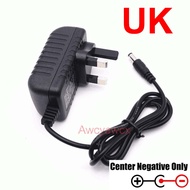 AC DC 9V 1A 1000mA  power Adapter  Electric Guitar Bass Multi Effects Pedal Roland BOSS ZOOM Joyo SA