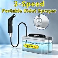 Portable Electric Bidet with Foldable Water Tank 2.3L for Personal bidet portable for travel  portab