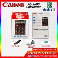 [ORIGINAL] CANON AS-2600 Calculator (16 Digit) - RM50.50/pcs