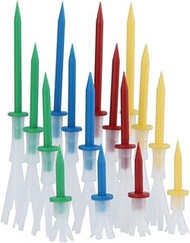 BESPORTBLE Reusable Tees 16pcs 4 Tees Golf Accessories for Men Green Accessories Short Golf Balls 4 