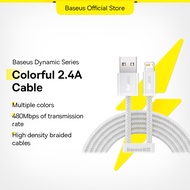 Baseus 2.4A USB lightning Cable For iPhone 13 Pro Max Fast Charging USB C Cable for iPhone 13 12 Data USB  Wire Cord USB A to lightning