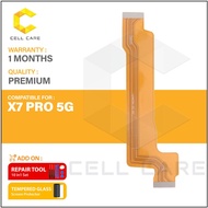 Charging Board to Motherboard Main Flex Cable Ribbon Compatible For POCO X7 PRO 5G