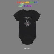 BABY SHORT JUMPER (SNI) 0 - 12 MONTHS BABY METAL DEAD SQUAD JUMPSUIT