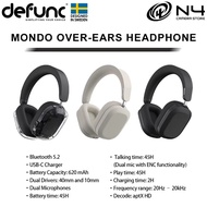 Defunc Mondo Over-Ears Headphones Bluetooth 5.2 Play time 45 Hours