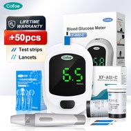 Cofoe Yice A02 Blood Sugar Test kit - Glucose Monitor Test Strips Lancets Set - Original Diabetic Digital Glucometer Complete Set Machine Diabetes Monitoring Tester [LIFETIME WARRANTY]