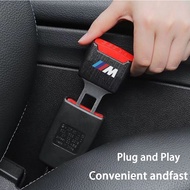 1pc BMW M Logo Car Safety Seat Belt Clip Buckle Adjustable Extension Extende for BMW F10 F46 G30 F20