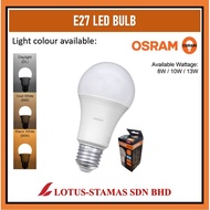 SIRIM APPROVED - OSRAM E27 CLASSIC LED BULB 8W / 10W / 13W A60 A70 LED Bulb E27