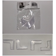 Produk Perdagangan Luar Negeri Square 4pcs/beg Anti-perlanggaran Sudut Plastik PVC Pelindung Sudut M