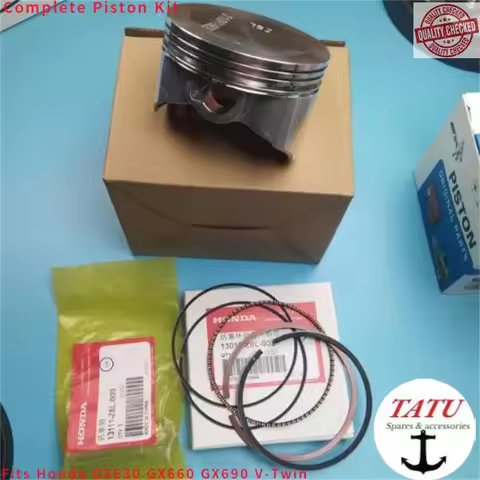 OEM GX630 PISTON KIT 78MM 0613A-Z6L-000 FOR HONDA GX690 24HP VTWIN 10KW SHT/SH/ET/E* 11000 11500 120