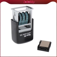 Lohobby Plastic Self Inking Date Stamp Business Stationary H-4mm for Shipping Due Date