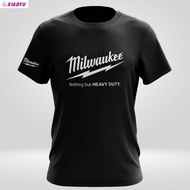 Milwaukee Power Tools T-Shirt Microfiber Quick Dry Premium Tees