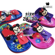 Asiamax Spiderman Kid Children Sandal Slipper Shoes Kasut Budak Lelaki Perempuan