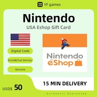Nintendo US Nintendo eShop Gift Card Code ⚡USD$50-100 eShop Switch Credit Points