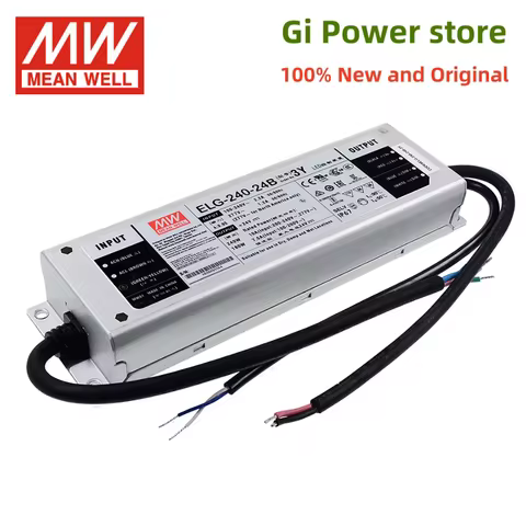 ELG-240 24/36/42/48/54 3Y A/B/DA MW LED waterproof Constant Voltage ELG-240-48B-3Y ELG-240-48A-3Y EL