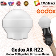 Ready stock GODOX AK-R22 Collapsible Diffusion Dome For AD100 AD200 pro V1