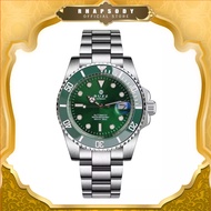 Buzz  Germany Jam  Tangan Lelaki Men's Stainless Steel Automatic Watch BZ-K7015