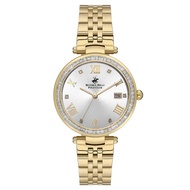 Beverly Hills Polo Club รุ่น BP3583X.130 Kendall Gold St.Steel White MOP Dial for Women 34mm.